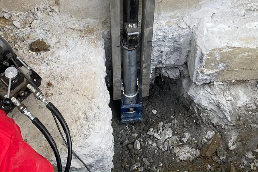 Injection Pier Installation in Magnolia, AR