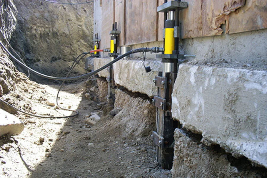 Injection Pier Installation in Magnolia, AR