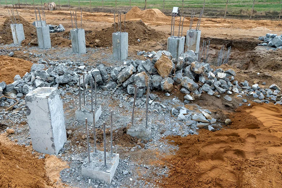 Pre-Construction Pier Installation in Magnolia, AR