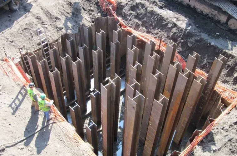 Pressed Steel Pilings in Magnolia, AR
